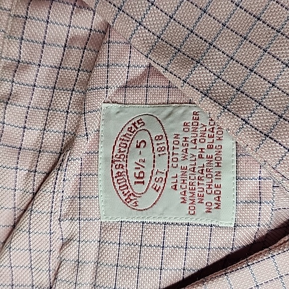 Brooks Brothers Dress Shirt 16 1/2 - 5 (XL) - Picture 2 of 2